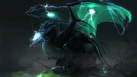 Great Lightning Dragon HD Live Wallpaper For PC - Free Live Wallpaper