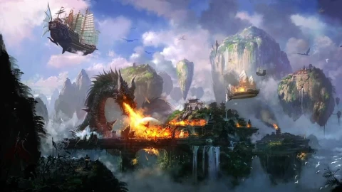 Dragon Burning City HD Live Wallpaper For PC - Free Live Wallpaper