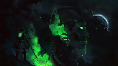 Eren Yeager Vs Colossal Titan Attack On Titan HD Live Wallpaper For PC - Free Live Wallpaper