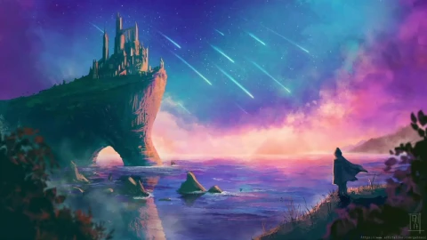 Castle On A Cliff HD Live Wallpaper For PC - Free Live Wallpaper
