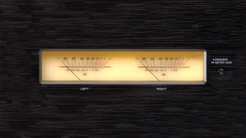 Analog Vu Meter HD Live Wallpaper For PC - Free Live Wallpaper