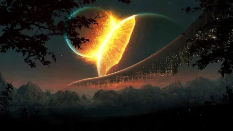 Planet Collision HD Live Wallpaper For PC - Free Live Wallpaper