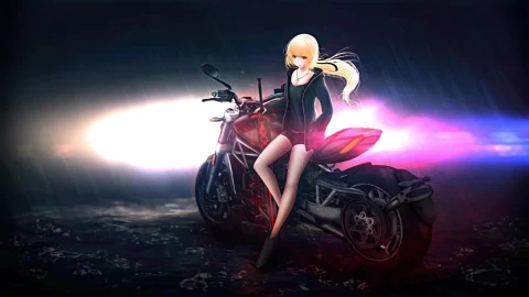 Saber Motored Cuirassier Fate Zero HD Live Wallpaper For PC - Free Live Wallpaper