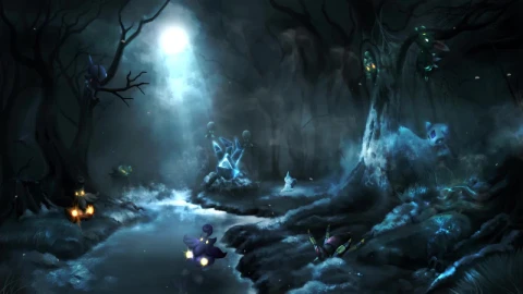 Mimikyu Pokemon In The Mysterious Forest HD Live Wallpaper For PC - Free Live Wallpaper