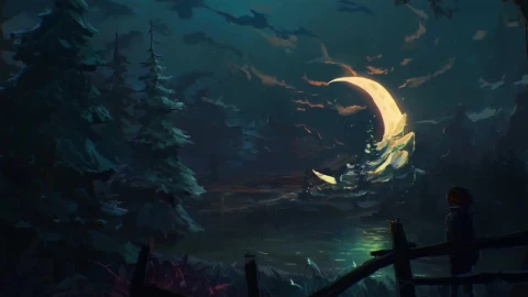Crescent Moon HD Live Wallpaper For PC - Free Live Wallpaper