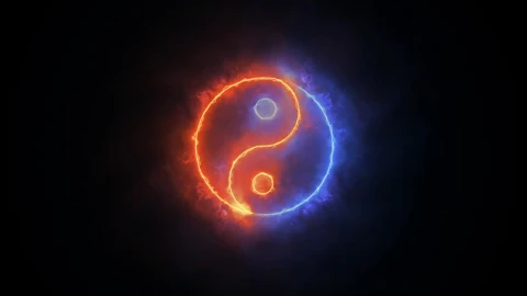 Yin And Yang Flame HD Live Wallpaper For PC - Free Live Wallpaper