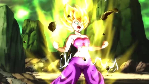 Caulifla Power Up Dragon Ball Super HD Live Wallpaper For PC - Free Live Wallpaper