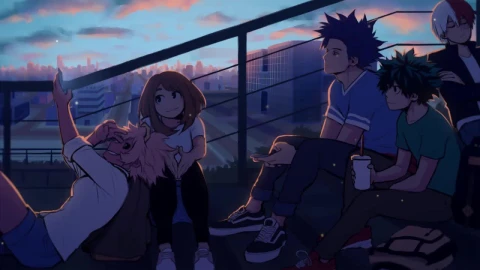 My Hero Academia Discussion HD Live Wallpaper For PC - Free Live Wallpaper