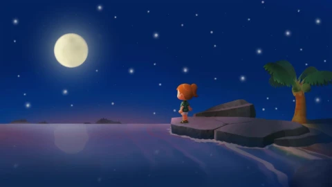Star Night Animal Crossing New Horizons HD Live Wallpaper For PC - Free Live Wallpaper