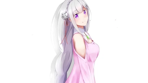 Emilia Re Zero Theme HD Live Wallpaper For PC - Free Live Wallpaper
