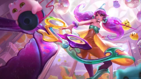 Space Groove Gwen League Of Legends HD Live Wallpaper For PC - Free Live Wallpaper