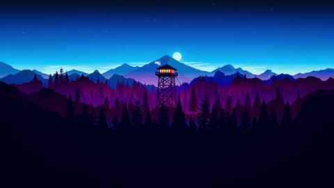 Tower Firewatch HD Live Wallpaper For PC - Free Live Wallpaper