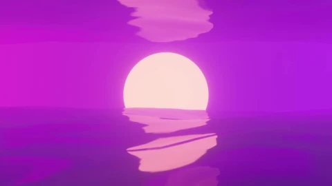 Pink Retro Sunset HD Live Wallpaper For PC - Free Live Wallpaper