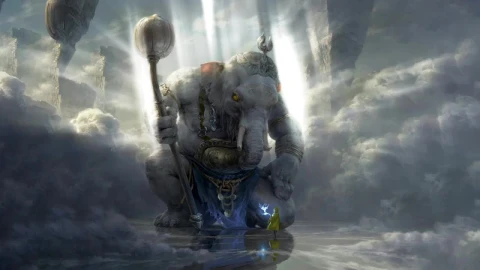 White Elephant In Heaven HD Live Wallpaper For PC - Free Live Wallpaper