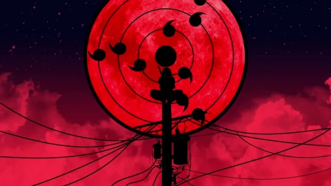 Itachi Uchiha Moonlit Night HD Live Wallpaper For PC - Free Live Wallpaper