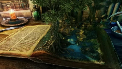 Book Fantasy Mythical HD Live Wallpaper For PC - Free Live Wallpaper