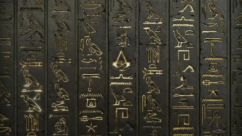 Assassin S Creed Origins Hieroglyphs HD Live Wallpaper For PC - Free Live Wallpaper