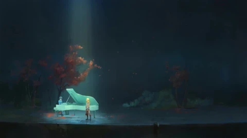 Your Lie In April On Stage HD Live Wallpaper For PC - Free Live Wallpaper