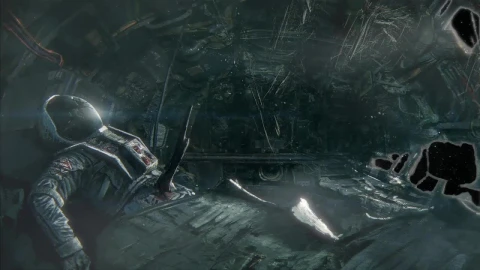 Dead Astronaut In Outer Space HD Live Wallpaper For PC - Free Live Wallpaper