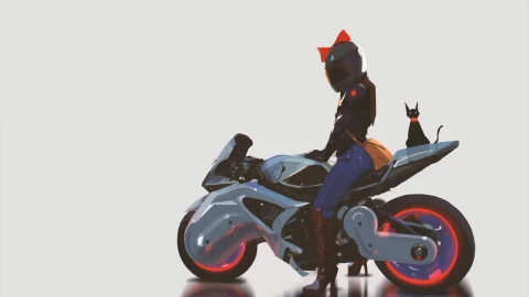 Kikis Delivery Service Cyberpunk HD Live Wallpaper For PC - Free Live Wallpaper