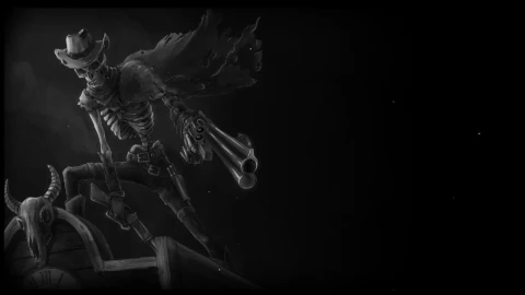 Skeleton Cowboy HD Live Wallpaper For PC - Free Live Wallpaper