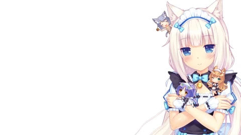 Vanilla And Maple And Cinnamon And Shigure Nekopara HD Live Wallpaper For PC - Free Live Wallpaper