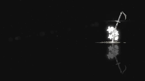 2b Sword Flowers Nier Automata HD Live Wallpaper For PC - Free Live Wallpaper
