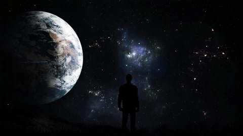Man In Space HD Live Wallpaper For PC - Free Live Wallpaper