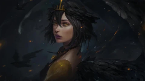 Unimaginable Beautiful Dark Angel HD Live Wallpaper For PC - Free Live Wallpaper