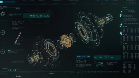 Futuristic Hud Interface HD Live Wallpaper For PC - Free Live Wallpaper