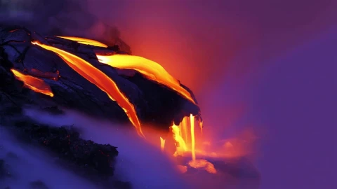 Lava Flow HD Live Wallpaper For PC - Free Live Wallpaper