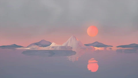 Sunset In The Mountains HD Live Wallpaper For PC - Free Live Wallpaper