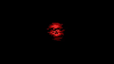 Red Skull Glitch HD Live Wallpaper For PC - Free Live Wallpaper