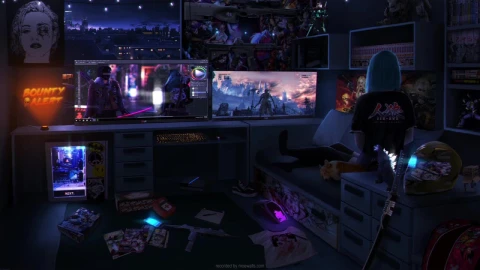 Gamer Girl HD Live Wallpaper For PC - Free Live Wallpaper