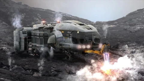 Misc Prospector Ship Star Citizen HD Live Wallpaper For PC - Free Live Wallpaper