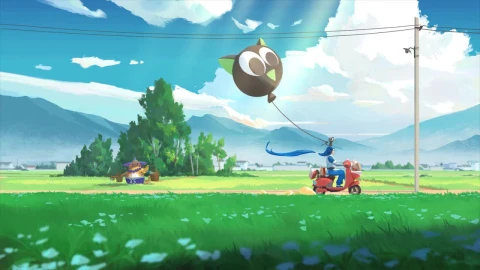 Anime Boy Riding Motorcycle HD Live Wallpaper For PC - Free Live Wallpaper