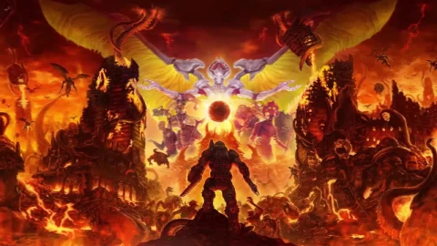 Doom Slayer Boss Fight Doom Eternal HD Live Wallpaper For PC - Free Live Wallpaper
