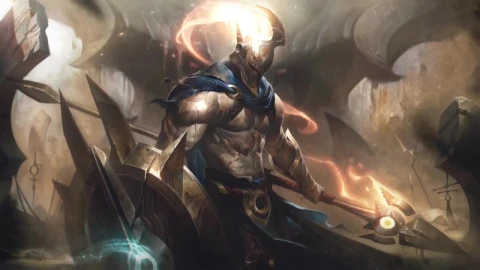 The Unbreakable Spear Pantheon League Of Legends HD Live Wallpaper For PC - Free Live Wallpaper