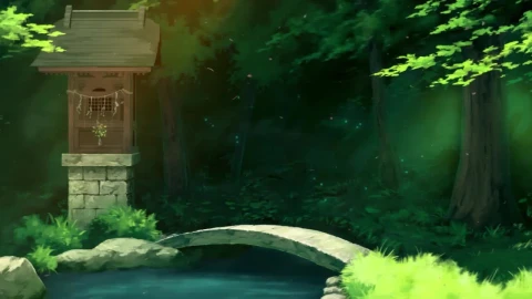 Japanese Garden Stream HD Live Wallpaper For PC - Free Live Wallpaper
