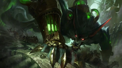 The Uncaged Wrath Of Zaun Warwick League Of Legends HD Live Wallpaper For PC - Free Live Wallpaper