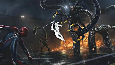 Spider Man Vs Sinister Six Marvels Spider Man HD Live Wallpaper For PC - Free Live Wallpaper