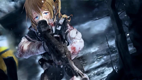 Ai Hayasaka In Military Kaguya Sama Wa Kokurasetai HD Live Wallpaper For PC - Free Live Wallpaper