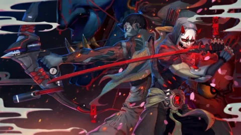 Oni Genji And Demon Hanzo Overwatch HD Live Wallpaper For PC - Free Live Wallpaper
