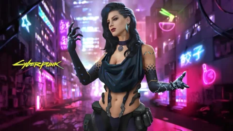 Yennefer Cyberpunk 2077 HD Live Wallpaper For PC - Free Live Wallpaper