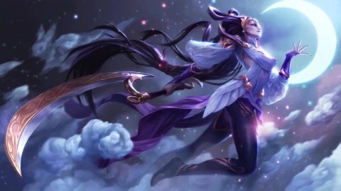 Lunar Goddess Diana League Of Legends HD Live Wallpaper For PC - Free Live Wallpaper