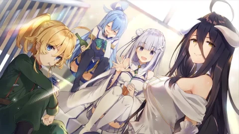 Isekai Quartet HD Live Wallpaper For PC - Free Live Wallpaper