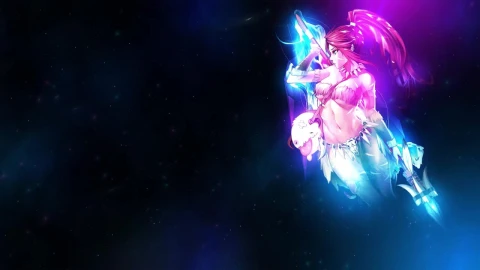 Nidalee Galaxy League Of Legends HD Live Wallpaper For PC - Free Live Wallpaper