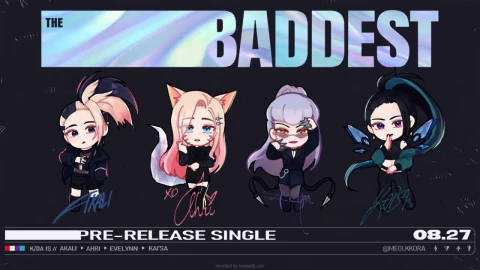 Kda All Out Chibi League Of Legends HD Live Wallpaper For PC - Free Live Wallpaper