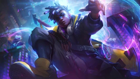 True Damage Ekko League Of Legends HD Live Wallpaper For PC - Free Live Wallpaper