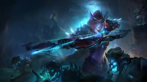 Sylvanas Windrunner World Of Warcraft 4 HD Live Wallpaper For PC - Free Live Wallpaper